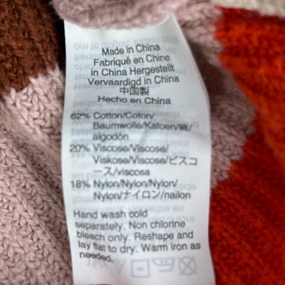 Madewell Patch Pocket Stripe Pullover Sweater M - Picture 3 of 12